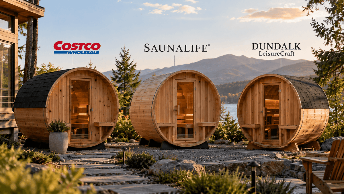 Costco Barrel Sauna vs. Almost Heaven, SaunaLife & Dundalk: Which Is Worth It?