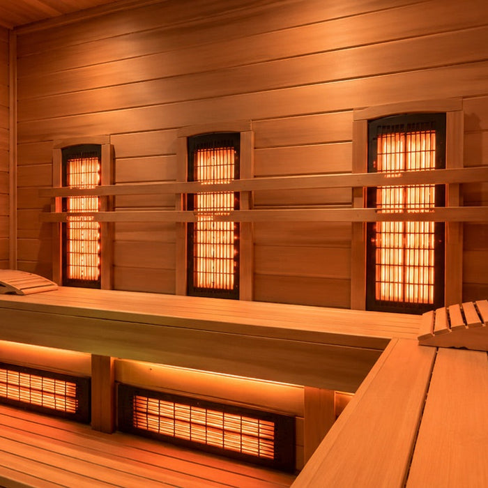 Inside of an Infrared Sauna