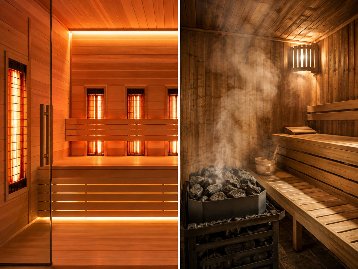Infrared Sauna vs Traditional Sauna