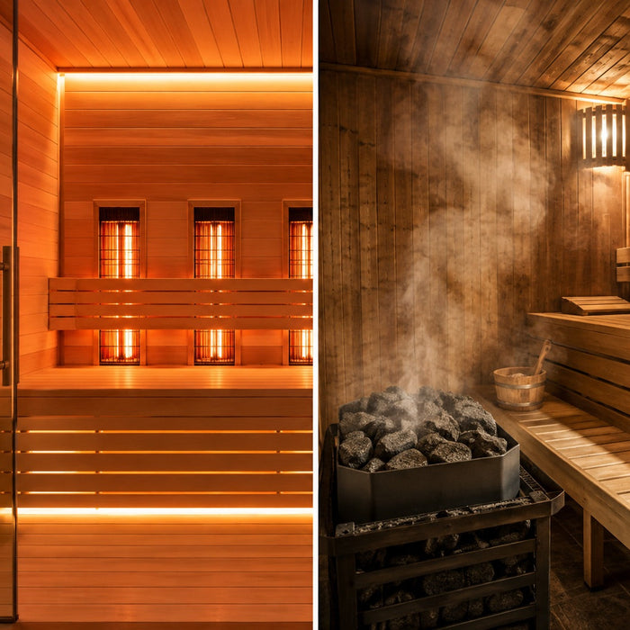 Infrared Sauna vs Traditional Sauna