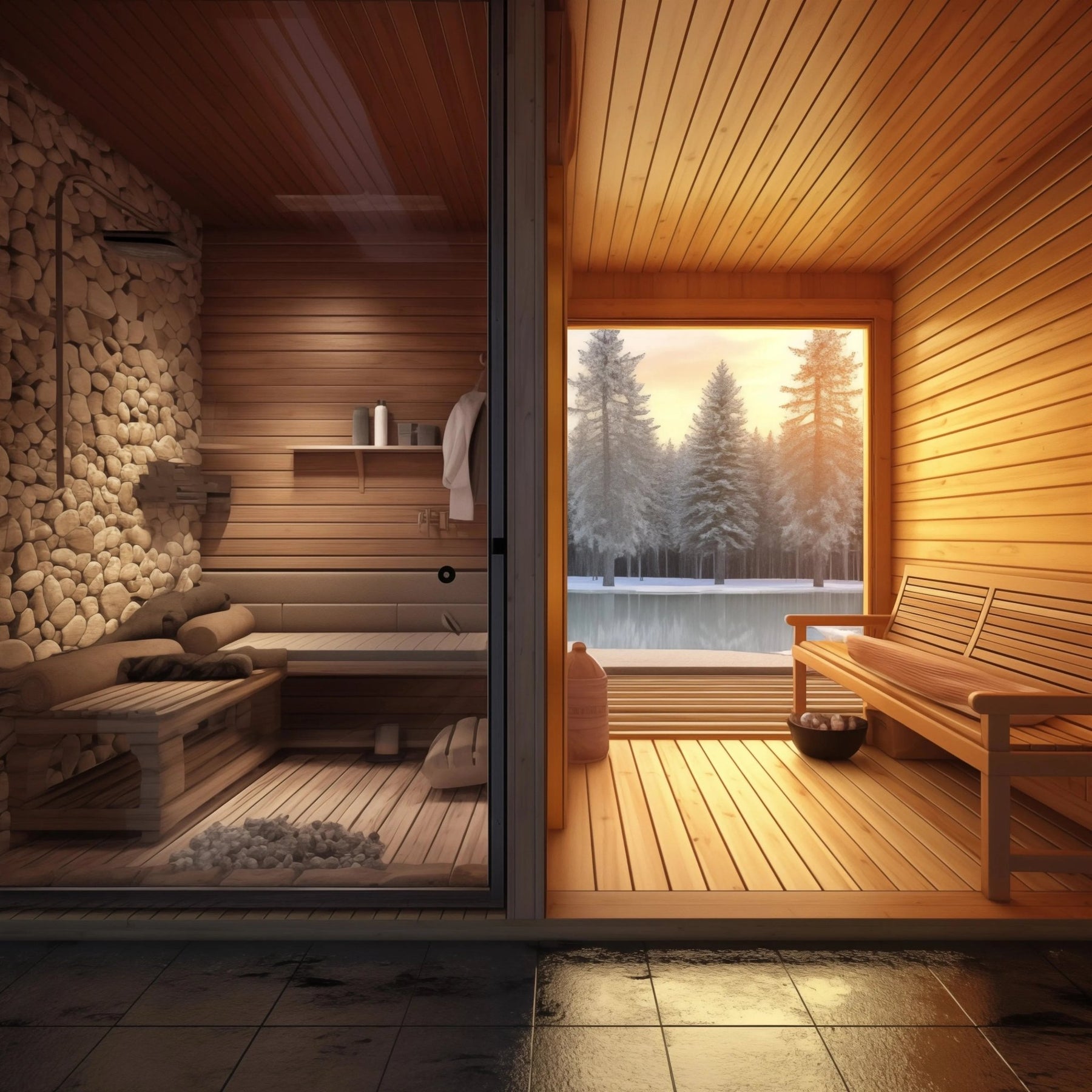 Indoor vs. Outdoor Sauna: How to Choose the Perfect One for Your Home - Topture