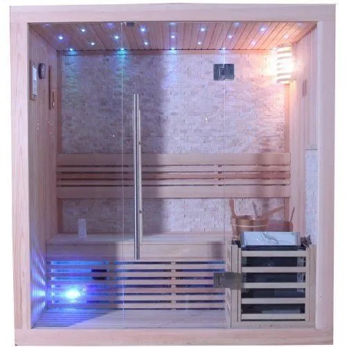 3 Person Traditional Sauna - Topture