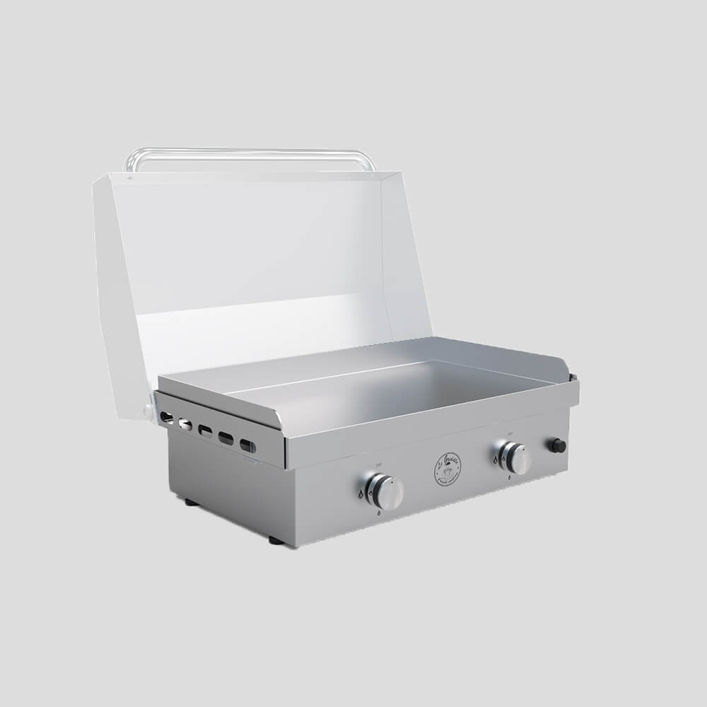 Fire Magic E660i-0T4N Echelon Diamond 30 Built-in Natural GAS Griddle with Stainless Steel Cover