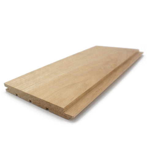 Thermo-Aspen tongue-and-groove sauna paneling board