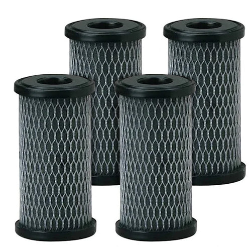 Finnmark activated carbon 5-inch cold plunge chiller filter, 4-pack