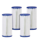 Finnmark pleated 5-inch cold plunge chiller filter, 4-pack