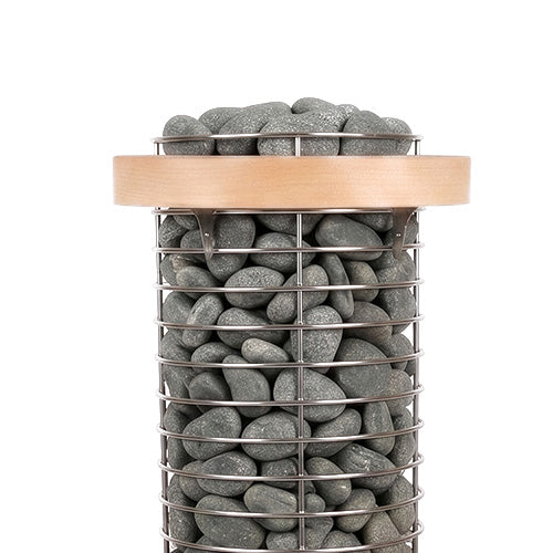 Three alder heater guards forming a ring around the top of a Titan SL1 stone basket