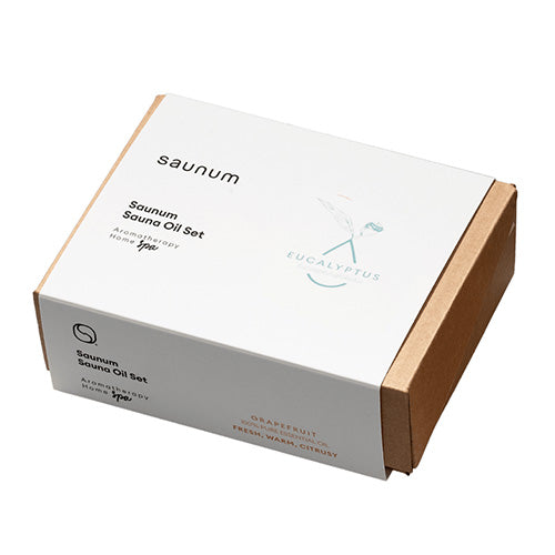 Saunum Aroma Oil Set | Eucalyptus | 10 mL with Reservoir — image 2