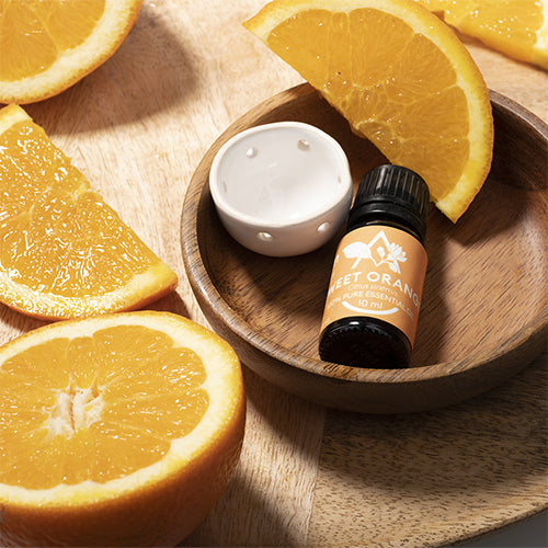 Saunum Aroma Oil Set | Sweet Orange | 10 mL with Reservoir — image 2