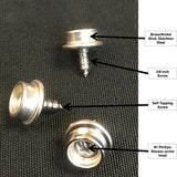 Finnmark FD-3 sauna cover fasteners and stainless snaps