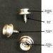 Finnmark FD-3 sauna cover fasteners and stainless snaps