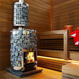 Harvia Cilindro 20 17kW Wood Burning Sauna Stove | WKPC20S — image 2