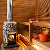 Harvia Cilindro 20 17kW Wood Burning Sauna Stove | WKPC20S — image 3