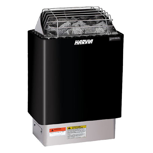 Harvia KIP Series Black Electric Sauna Heater (6kW/ 8kW) — image 1