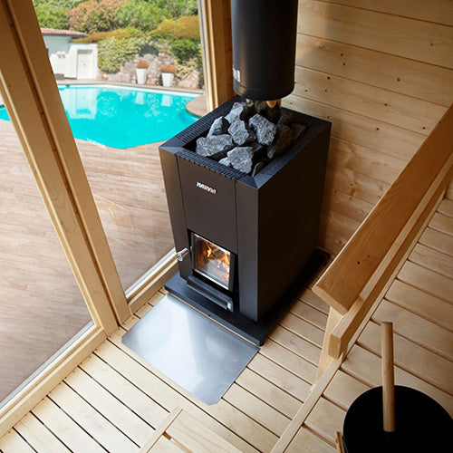 Harvia Linear 18 Compact 14.3kW Wood Burning Sauna Stove | WKLI18CPTM — image 4