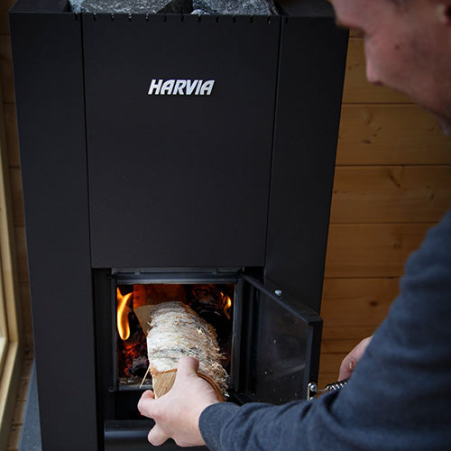 Harvia Linear 18 Compact 14.3kW Wood Burning Sauna Stove | WKLI18CPTM — image 5