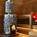 Harvia WL300PC chimney cover in a sauna