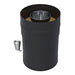 Harvia WHP270SPM insulated smoke damper, black