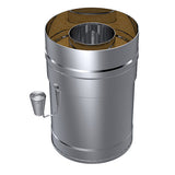 Harvia WHP270SP insulated smoke damper, stainless steel