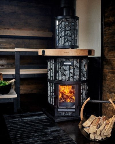 Harvia Legend 240 GreenFlame 15.9kW Wood Burning Sauna Stove | WKLE20GM — image 6