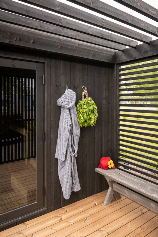 ThermaSol Nordic Misty Garden Privacy Fence — lifestyle 2