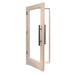 ProSaunas Solid Wood Sauna Door with Insulated Glass — 24″ × 70″