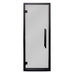 ProSaunas 24″ × 73″ Frameless Glass Sauna Door — Black Alder frame, tinted glass