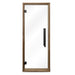 ProSaunas 24″ × 73″ Frameless Glass Sauna Door — Thermo-Aspen frame, clear glass