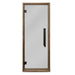 ProSaunas 24″ × 73″ Frameless Glass Sauna Door — Thermo-Aspen frame, tinted glass