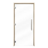 ProSaunas 36″ × 81″ ADA Frameless Glass Sauna Door — Aspen frame, clear glass