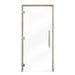 ProSaunas 36″ × 81″ ADA Frameless Glass Sauna Door — Aspen frame, clear glass