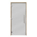 ProSaunas 36″ × 81″ ADA Frameless Glass Sauna Door — Aspen frame, tinted glass