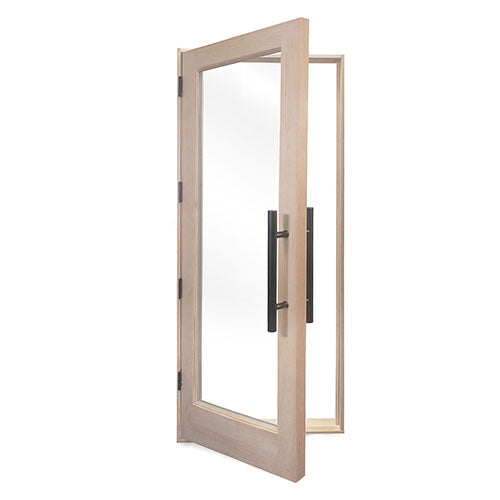 ProSaunas Solid Wood Sauna Door with Insulated Glass — 30″ × 80″
