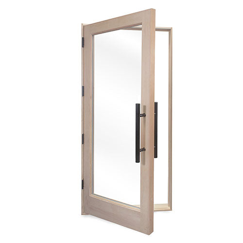 ProSaunas ADA Solid Wood Sauna Door with Insulated Glass — 36″ × 80″