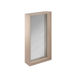 ProSaunas Framed Dual-Pane Sauna Window — 16″ × 30″, tinted glass