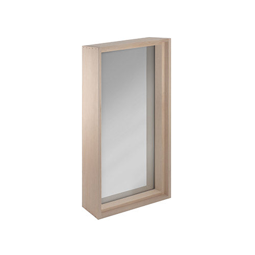 ProSaunas Framed Dual-Pane Sauna Window — 16″ × 30″, tinted glass