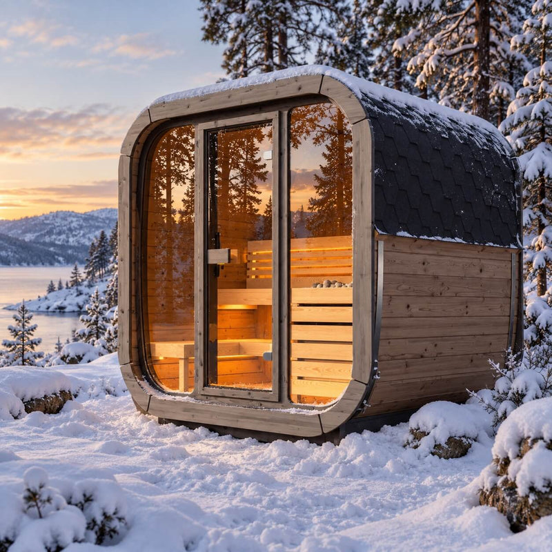 How Well Does the SaunaLife CL5G Heat in Winter?