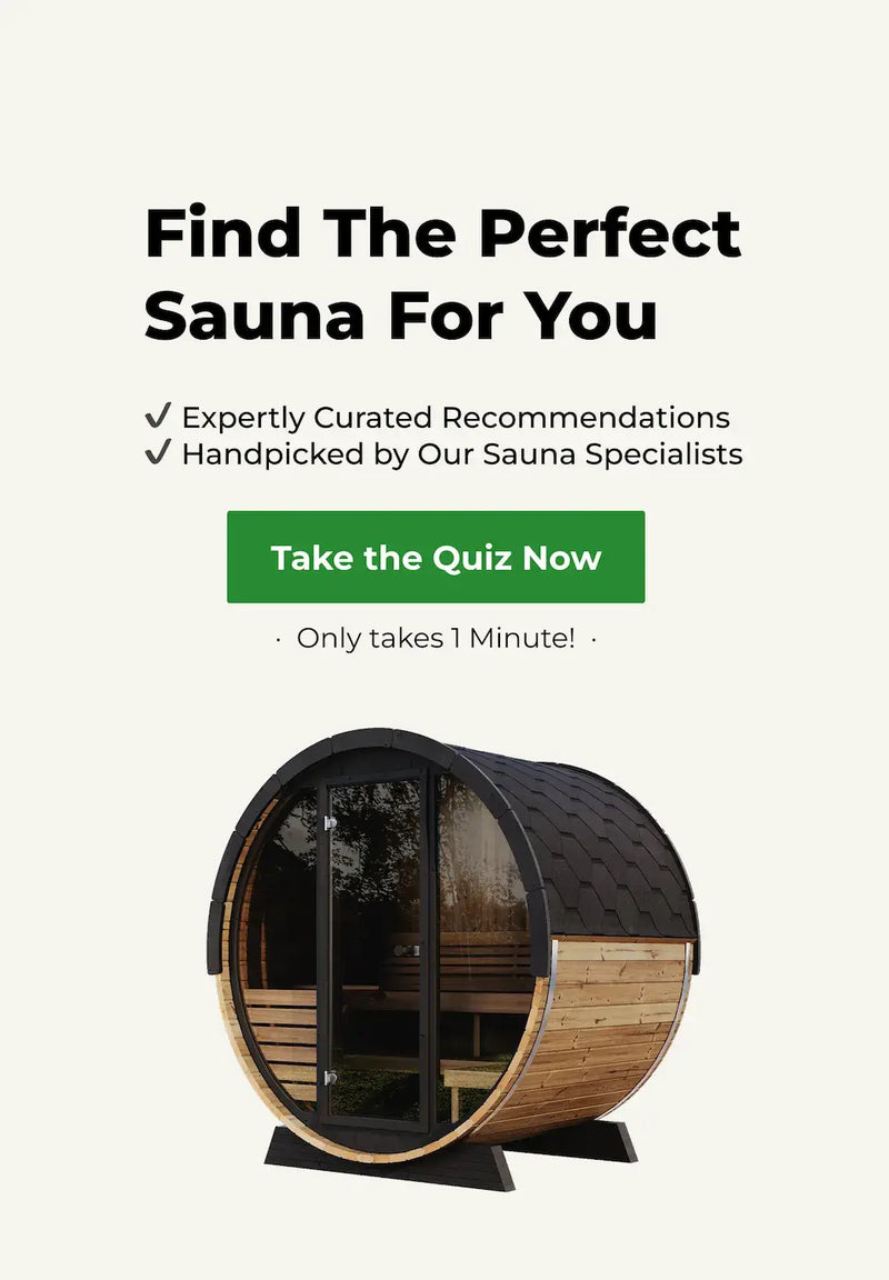 Sauna quiz banner mobile