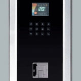 Ariel Platinum DZ963F8 steam shower touch control panel with temperature display