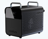 Coldture chiller with carry handles and digital display, paired with the Baltic plunge tub
