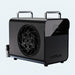 Black Coldture chiller front three-quarter view, an option for the Baltic plunge tub