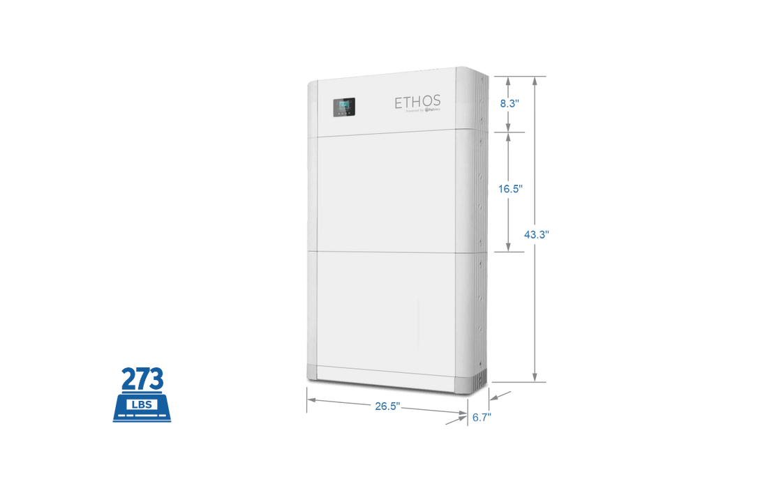 BigBattery - ETHOS 10.2KWH Stackable Battery (2 Module) - Topture