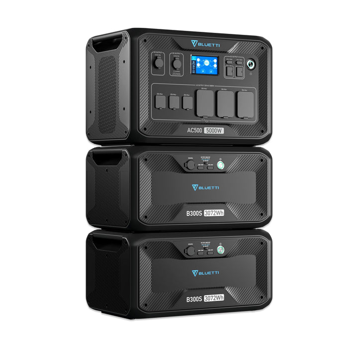 BLUETTI AC500 + B300/B300S Home Battery Backup - Topture