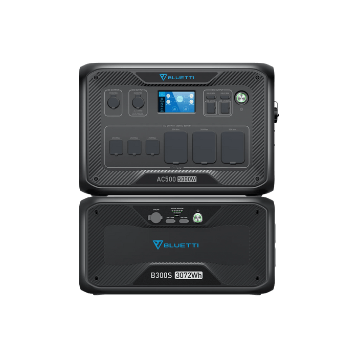 BLUETTI AC500 + B300/B300S Home Battery Backup - Topture