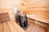 Dundalk Leisurecraft CT Elation Barrel Sauna Canadian Timber 4 Person | CTC2424W - Topture