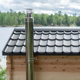 Dundalk Leisurecraft Georgian Cabin Sauna Canadian Timber 6 Person | CTC88W - Topture