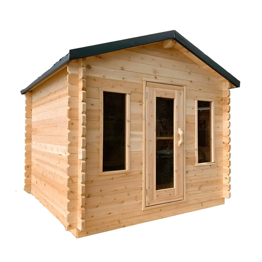Dundalk Leisurecraft Georgian Cabin Sauna Canadian Timber 6 Person | CTC88W - Topture