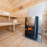Dundalk Leisurecraft Georgian Cabin Sauna Canadian Timber 6 Person | CTC88W - Topture