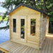 Dundalk Leisurecraft Georgian Cabin Sauna w/ Changeroom 6 Person | CTC88CW - Topture