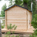 Dundalk Leisurecraft Georgian Cabin Sauna with Changeroom Canadian Timber 6 Person | CTC88CW - Topture